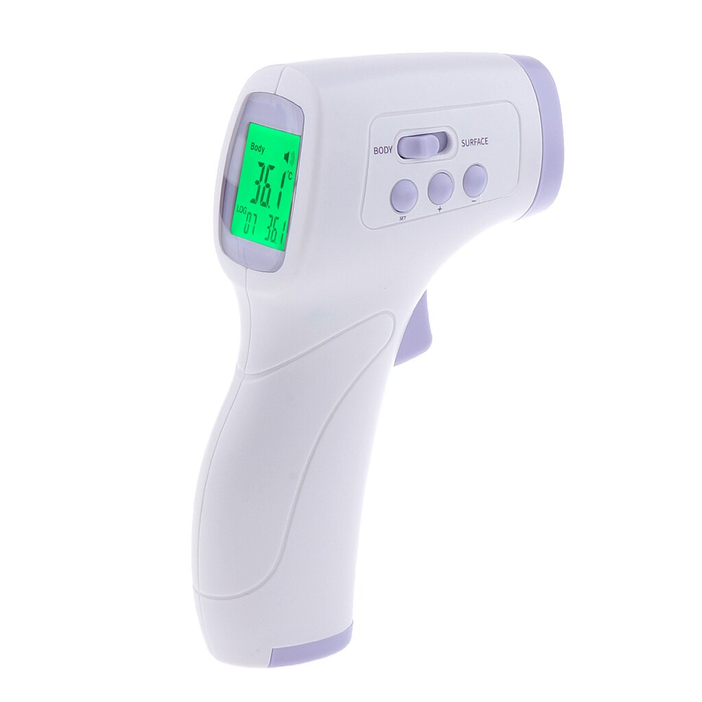 Contactloze Temperatuur Meter Gun Handheld Thermometer Digitale Infrarood Thermometer Lichaam Voor Baby Volwassen Temperatuur Meting