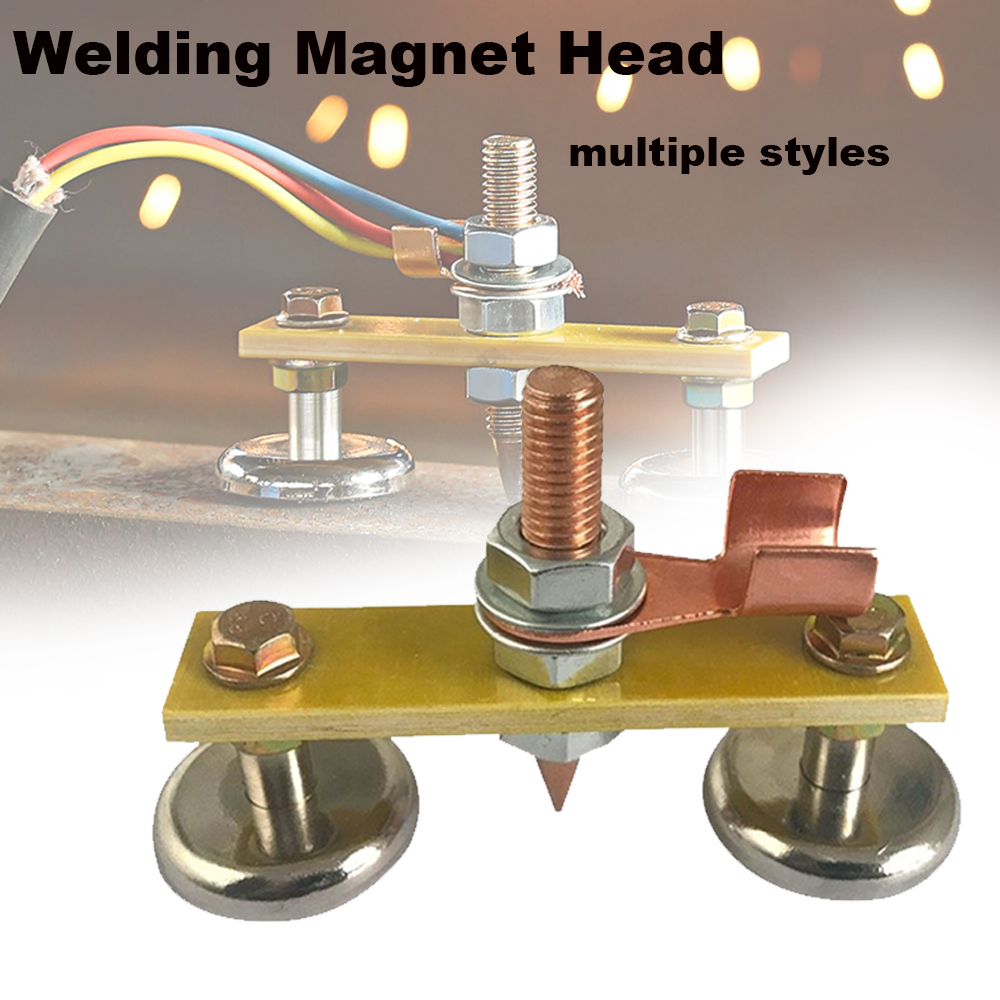 Metalen Reparatie Grond Draad Hulpmiddel Lassen Magneet Hoofd Lassen Machine Magnetische Sterke Magnetisme Aarding Accessoires