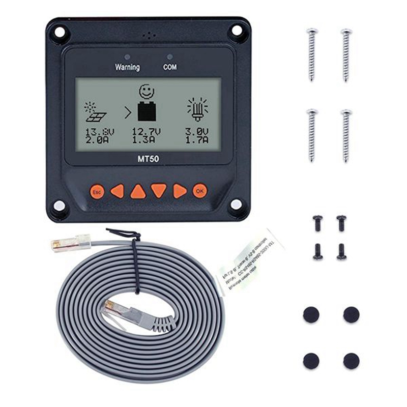 MT50 Remote Display for Tracer-AN Tracer-BN TRIRON XTRA Series MPPT Solar Controller and VS-BN PWM EPSOLAR Regulator