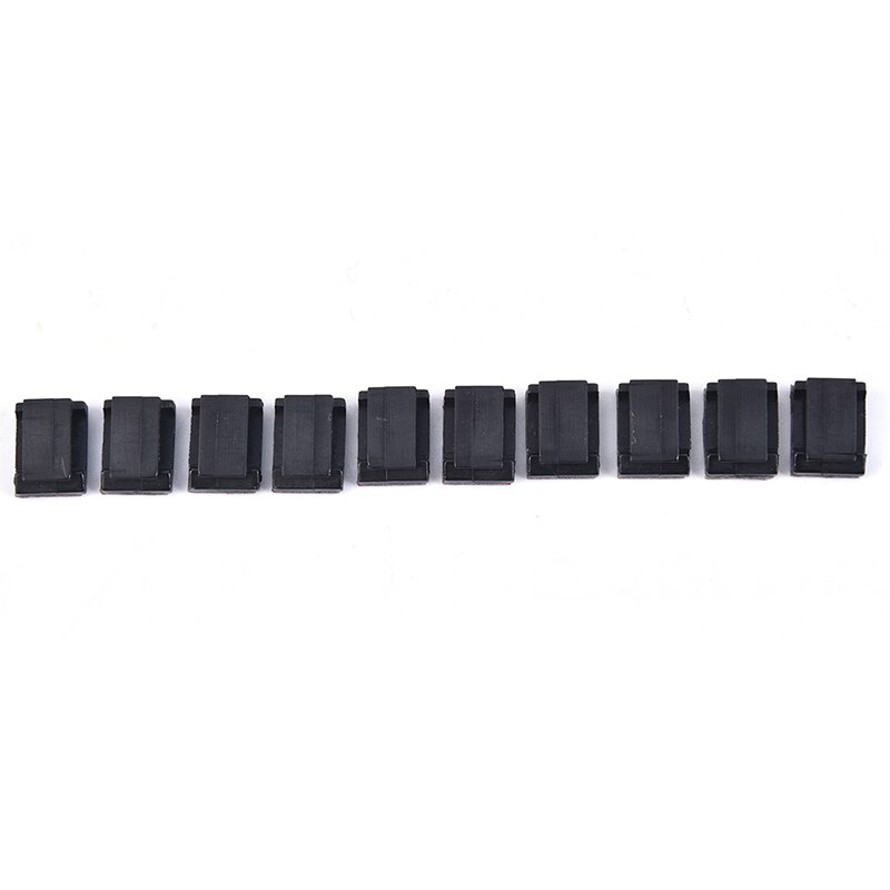 10 stuks /30 stuks /50 stuks /set zelfklevende kabelbundelhouder en bevestigingsclips voor ledstrip