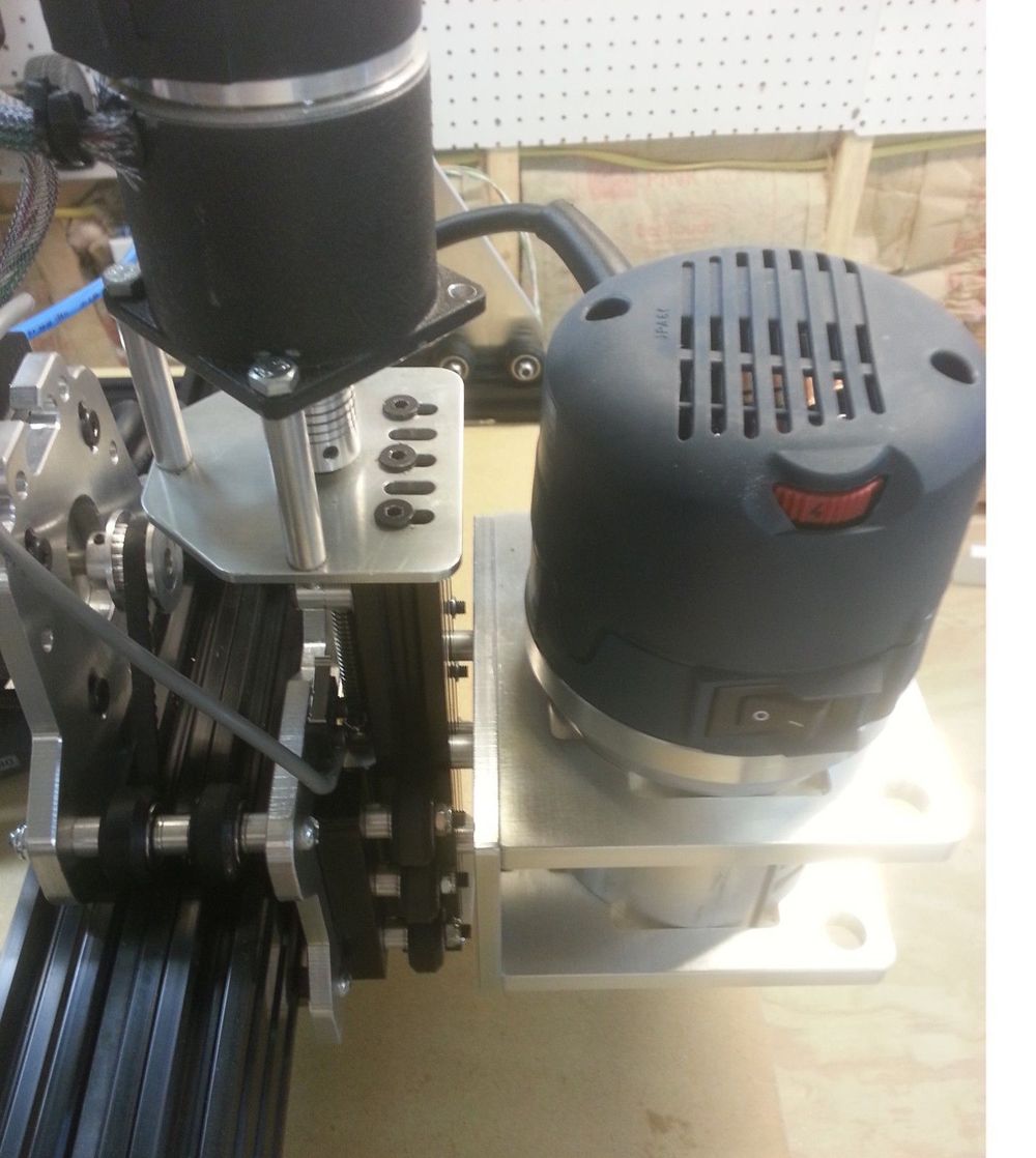 SWMAKER Openbuilds OX CNC Universal Z Axis Nema-23/Nema-17 Threaded Rod Plates