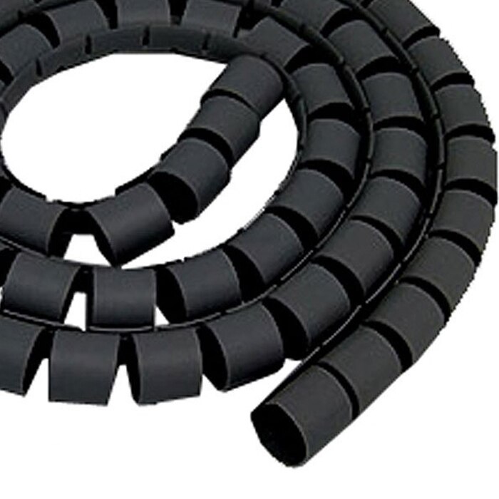 5FT Computer Cable Cord Zip Tie Organizer Wrap