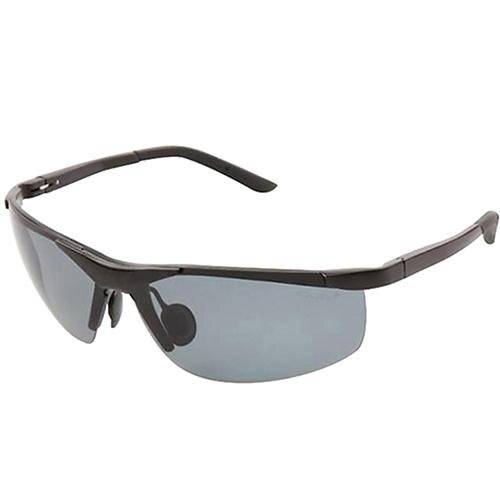 Men's Cool Police Metal Frame Polarized Sunglasses Driving Glasses: Grey