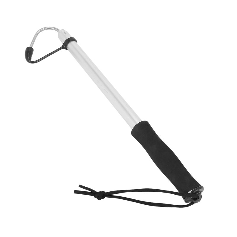 Telescopic Retractable Fish Gaff Ice Sea Fishing Steel EVA Spear Hook Tackle