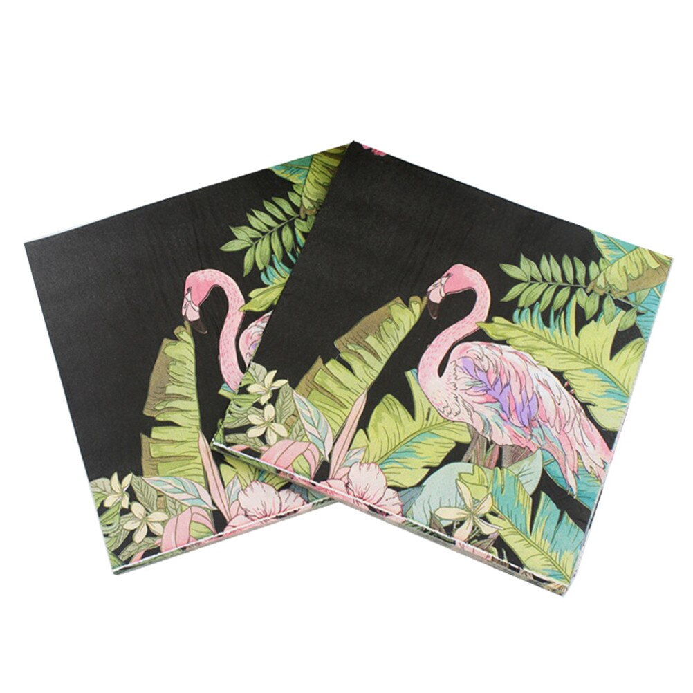 Flamingo Vogel Ananas Thema Papieren Servet Feestelijke & Party Tissue Servet Decoupage Decoratie 33*33 Cm 20 Stks/pak/ lot