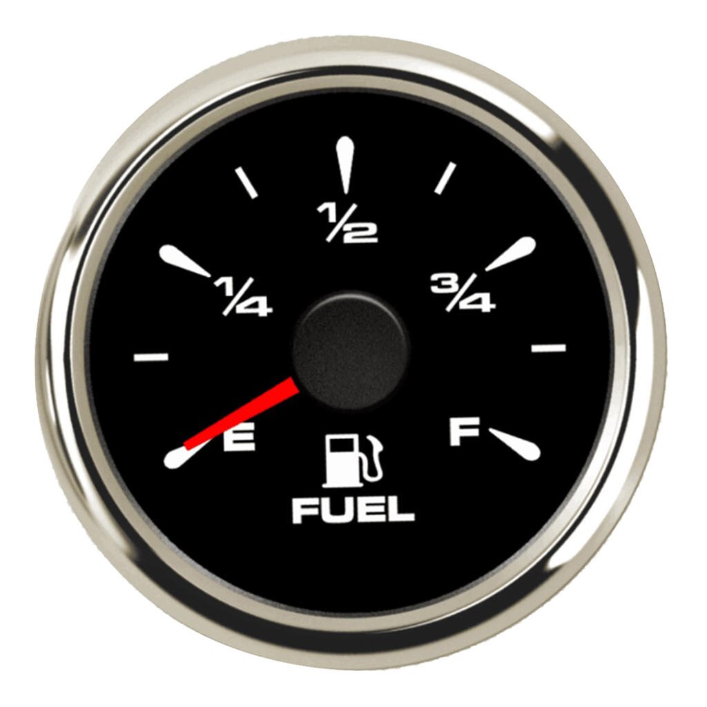 Brændstofniveaumålere til biler, ef brændstofniveaumålere 0-190 ohm, vandtætte brændstofmålere til auto / båd