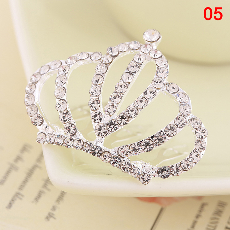 Mini Tiara pinzas para el cabello princesa corona peine accesorios para disfraz para princesa niñas niños TT @ 88: 05