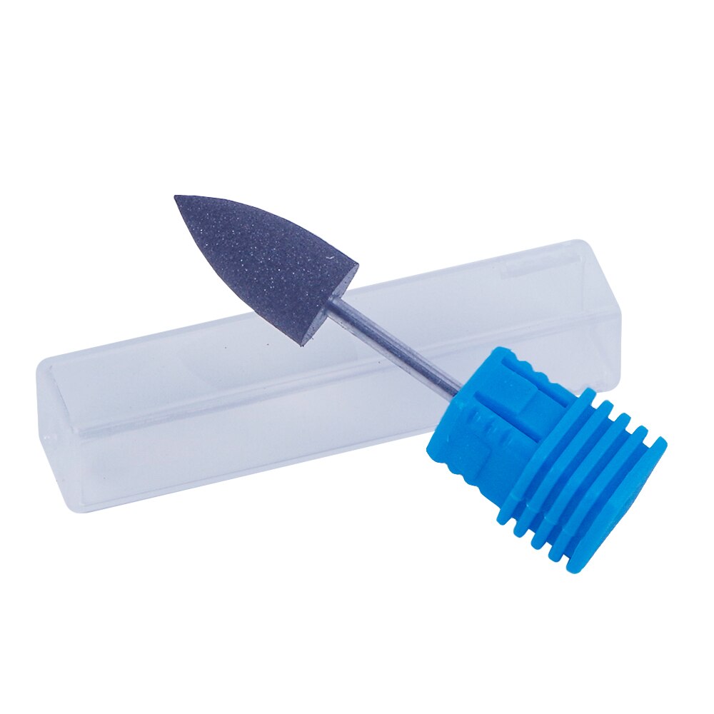 Broca de silicona de goma para uñas, pulidora rotativa para manicura, accesorios, herramientas de pulido de pies