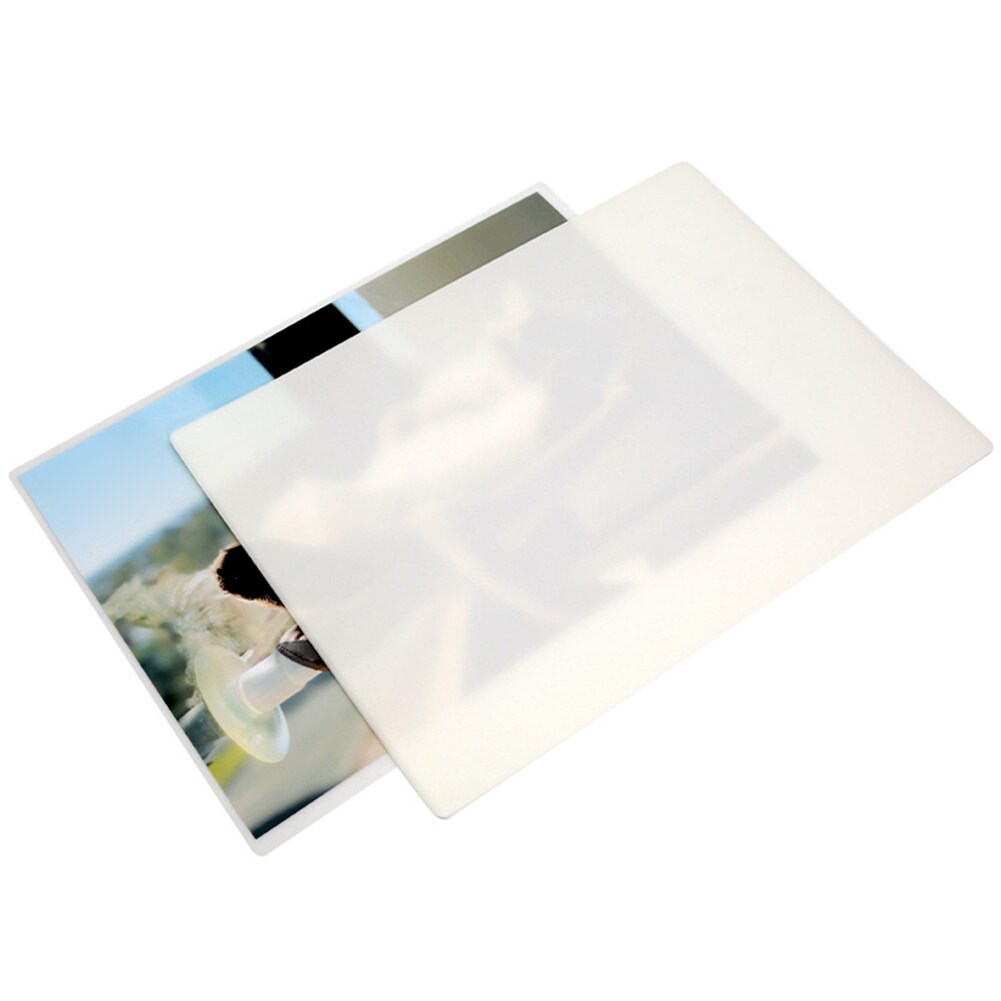 50 stk kjæledyr 220 x 305mm lamineringsark kontorskole ikke-reflekterende antiripe for foto universal matt  a4 dokumenter tilbehør