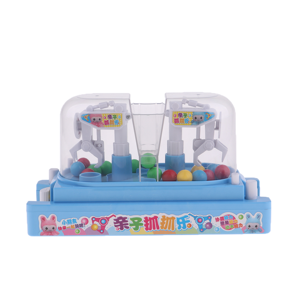 1 Set Mini Klauw Snoep/Ballen Machine Educatief Speelgoed, twee Spelers Pk Game Machine Speelgoed Ouder Kinderen Interactief Speelgoed