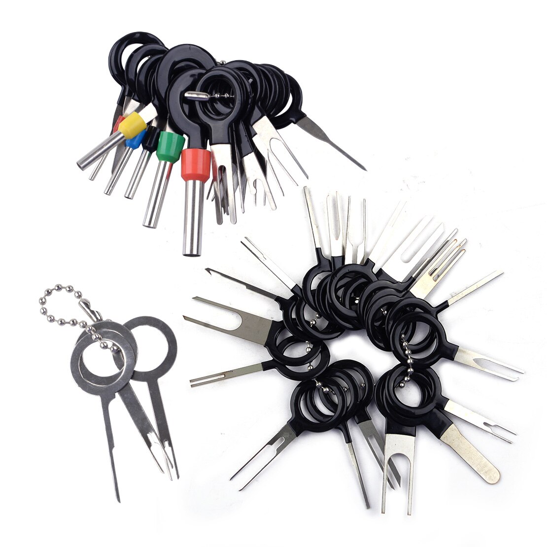 41Pcs Car Electrical Terminal Needle Plug Circuit Board Wiring Pick Connector Pin Extractor Removal Repair Tool Remover