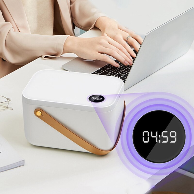 Draagbare Uvc Desinfectie Draagtas Led Sterilisatoren Doos Huishoudelijke Desinfecteren Cleaner Box Voor Ondergoed Speelgoed: Default Title