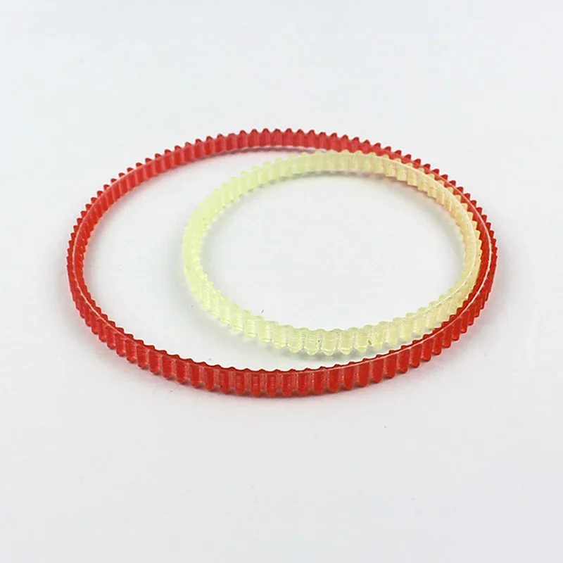 1Pc Dubbelzijdig Tand Pu Riem Buitenste Omtrek 350Mm/250Mm Voor Naaimachine Riem Rand-Vergrendeling Machine Verblindende Machine