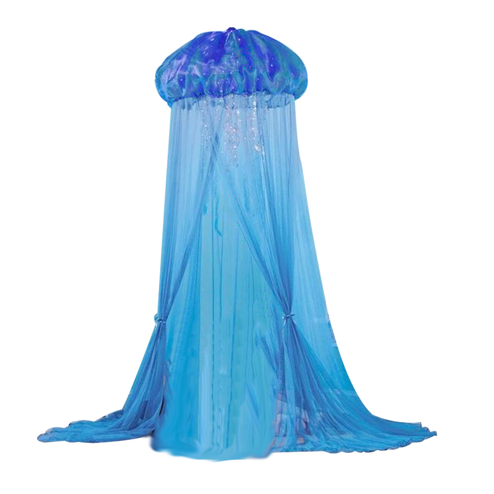 Camera dei bambini zanzariera tenda meduse cupola addensata ad alta densità tenda da letto sospesa biancheria da letto per bambini culla rete Decor: Default Title