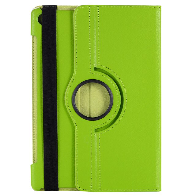 360 roterende etui til huawei mediapad  m5 10.8 foldbart stativ pu læder etui flip cover til huawei  m5 pro 10.8 tommer tablet fundas: Grøn
