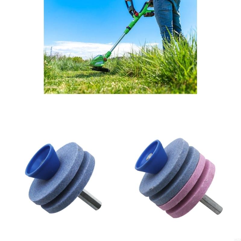 367D Sharpening Stone Sharpener Garden Lawn Mower Blade Tools Universal Lawnmower Knife Sharpener Fastest Knife Sharpener