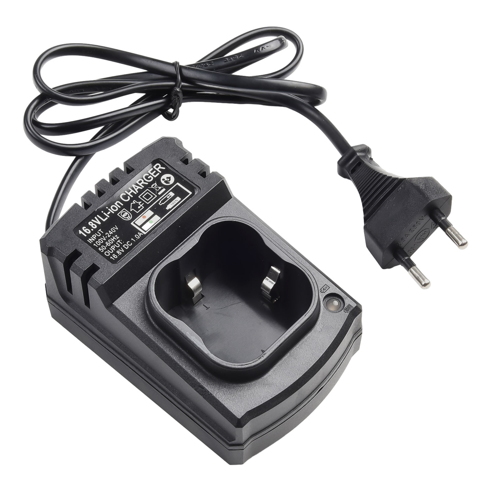 Oplader Elektrische booroplader AC100-240V Lithiumbatterij 1000mA 50-60Hz DC16.8V Voor toepasbaar op Fugue Gloednieuw Praktisch