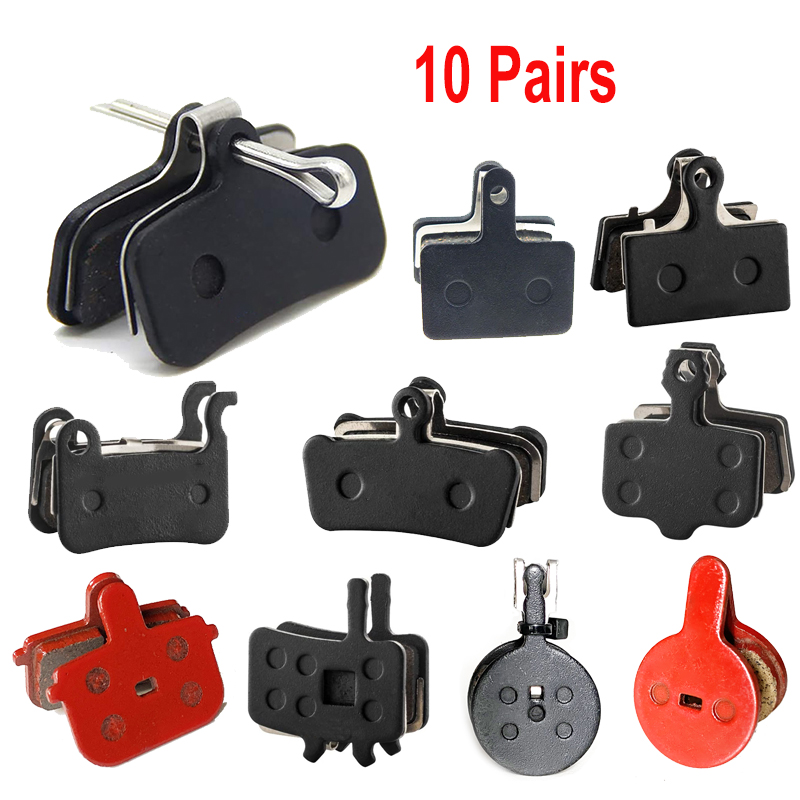 10 pares de pastillas de freno de bicicleta de montaña pastilla de freno de disco de bicicleta para BS01 SHIMANO HAYES SRAM MAGURA FORMULA HOPE ZOOM pieza de bicicleta de ciclismo