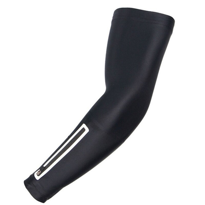 Mobiele telefoon tas armband voor buiten hardlopen universele mobiele telefoon tas hoge elastische ademende jogging mobiele telefoon armband: Zwart lang xl