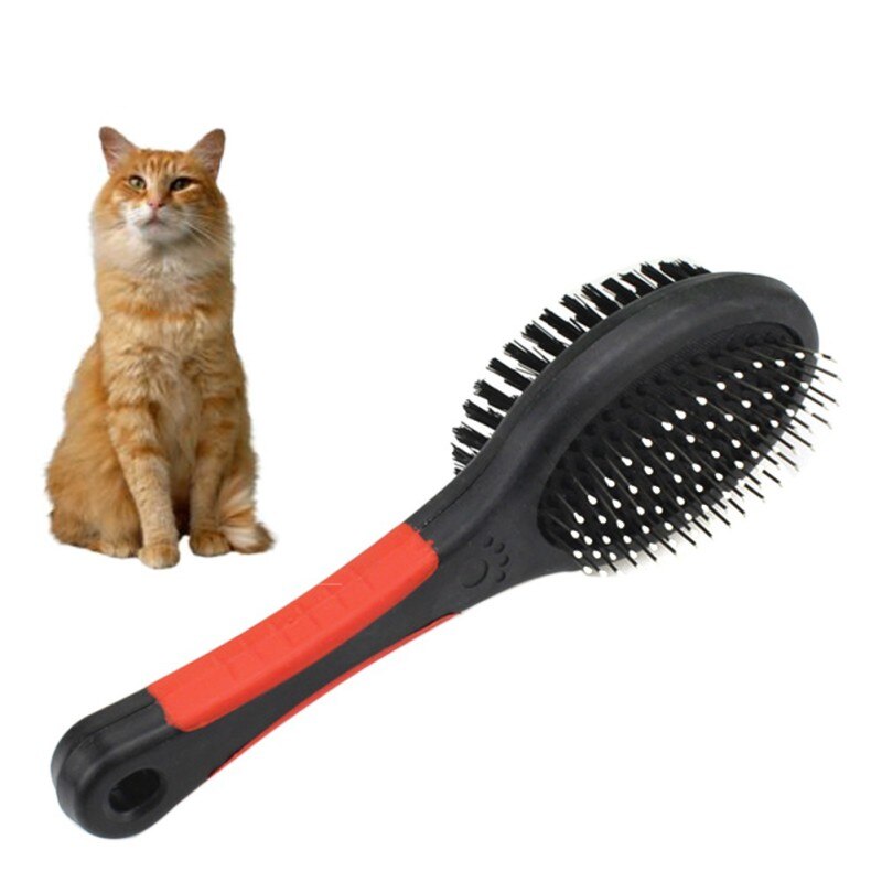 Pet grooming Tool Double Sided Dog Cat Comb Pet 2 Faces Brush Pet Dog Puppy Dog Grooming For Long & Short Hair