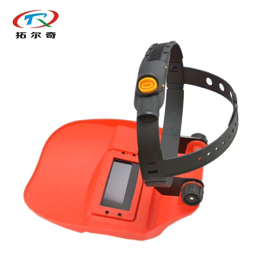 red Welding Helmet auto darkening Solar and Lithium Cell Welding Mask Half Face cool summer easy control comfortable MP03(1100)