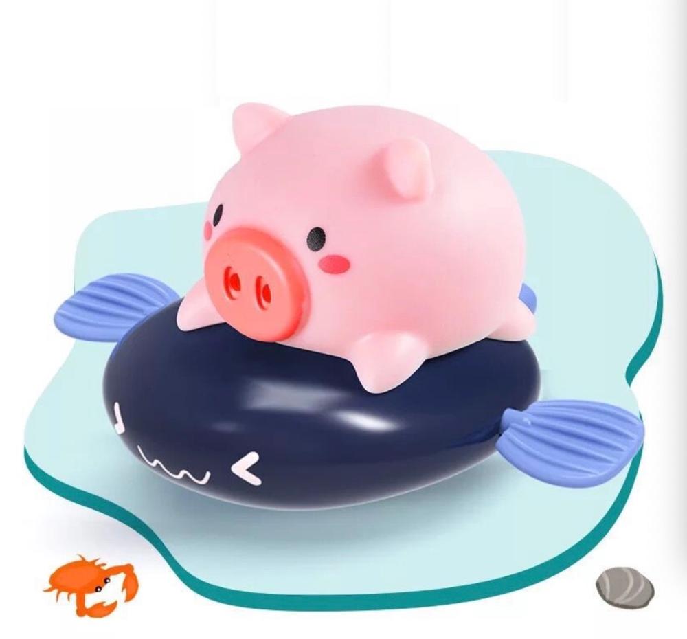Bad Speelgoed Zwembad Leuke Dieren Varken En Walvis Verschillende Kleur Clockwork Speelgoed Voor Baby 'S En Peuters