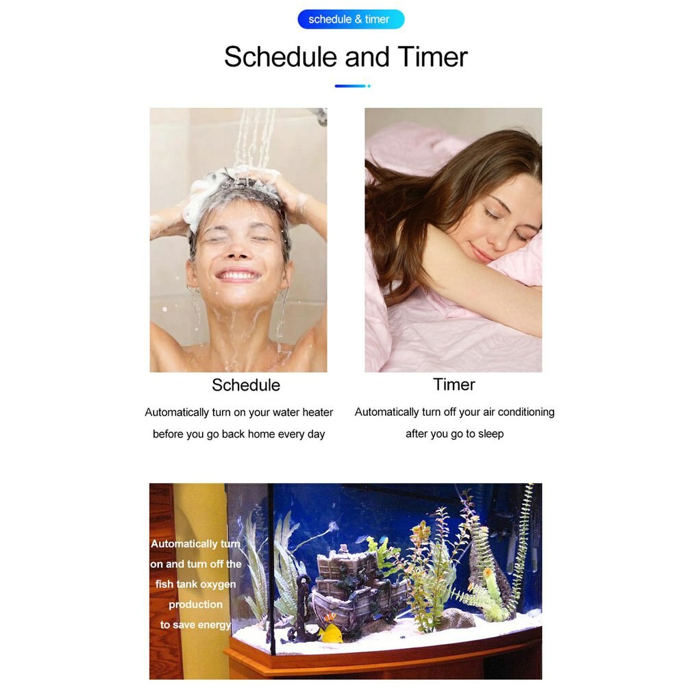 Digital Electric Consumption KWh Din Rail Smart Energy Meter WiFi Power Meter Watt Remote Switch Control Monitors 230V AC