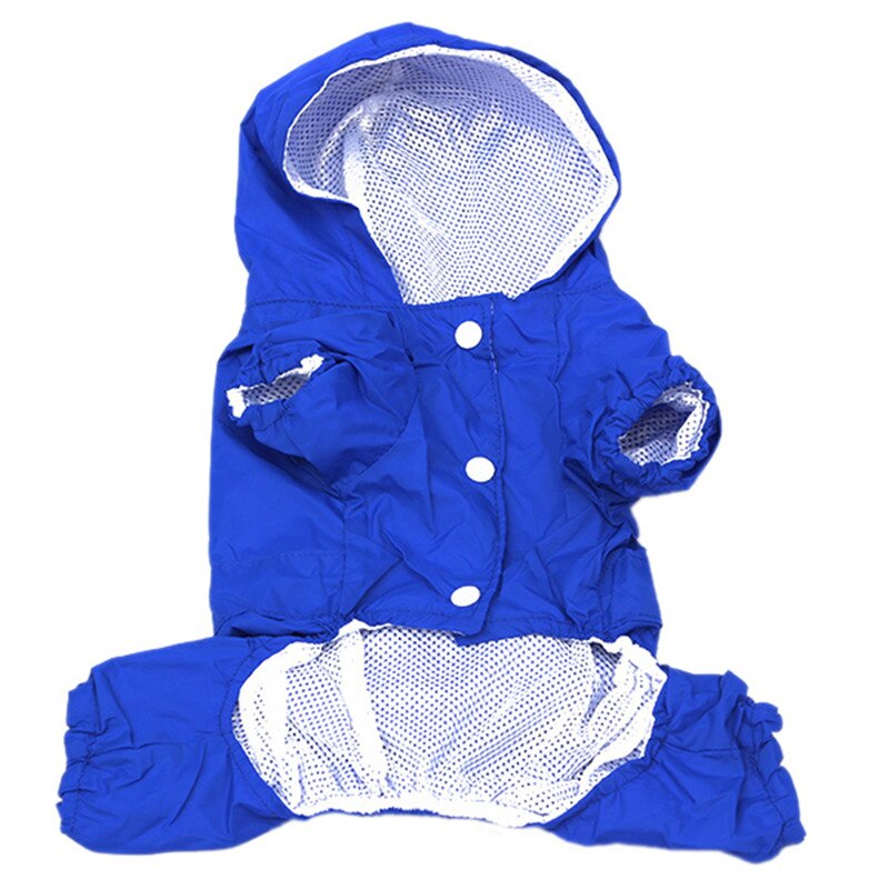 Pet Dog Rain Coat Raincoats Clothes Dog Puppy Casual Waterproof Jacket Costumes Plus Size For Small Dogs Puppy Supplies