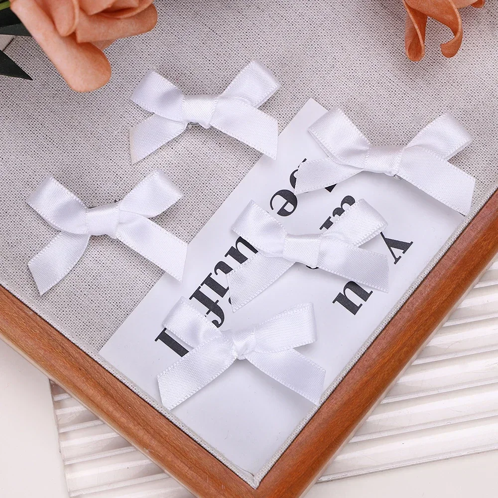 5-24 Uds Y2k niñas arcos Mini pinzas para el cabello horquilla de Metal pasador hecho a mano cinta arco flequillo Clip accesorios para el cabello de: L / Verde