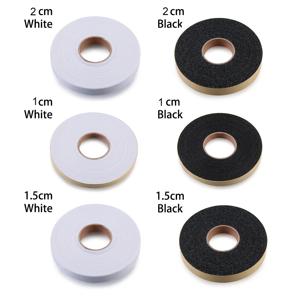 50m 1/1.5/2cm Double-sided Wonder Web Iron On Hemming Tape adhesive fabric Roll Clothes Sewing Turn up Hem