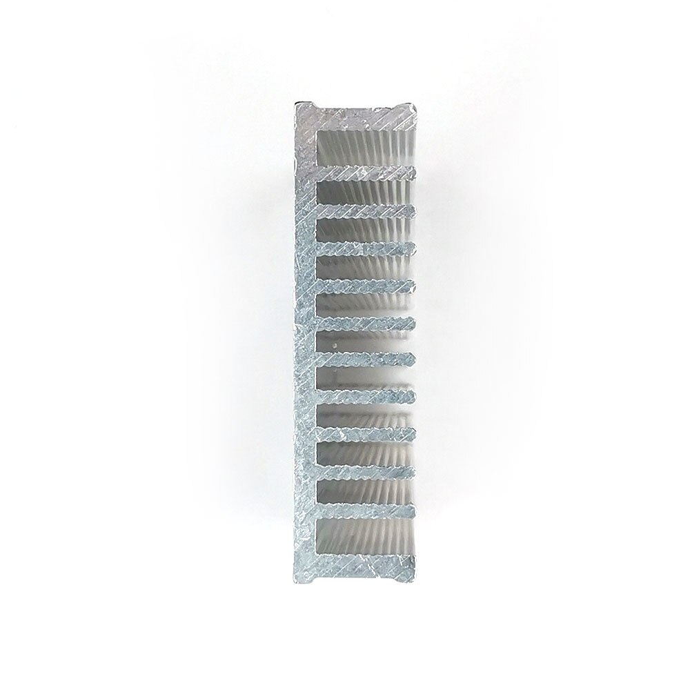 Disipador térmico de aluminio para lámpara LED, placa de refrigeración de 50x50x13mm, Protector radiador de disipación de calor de 50mm, 4 unidades