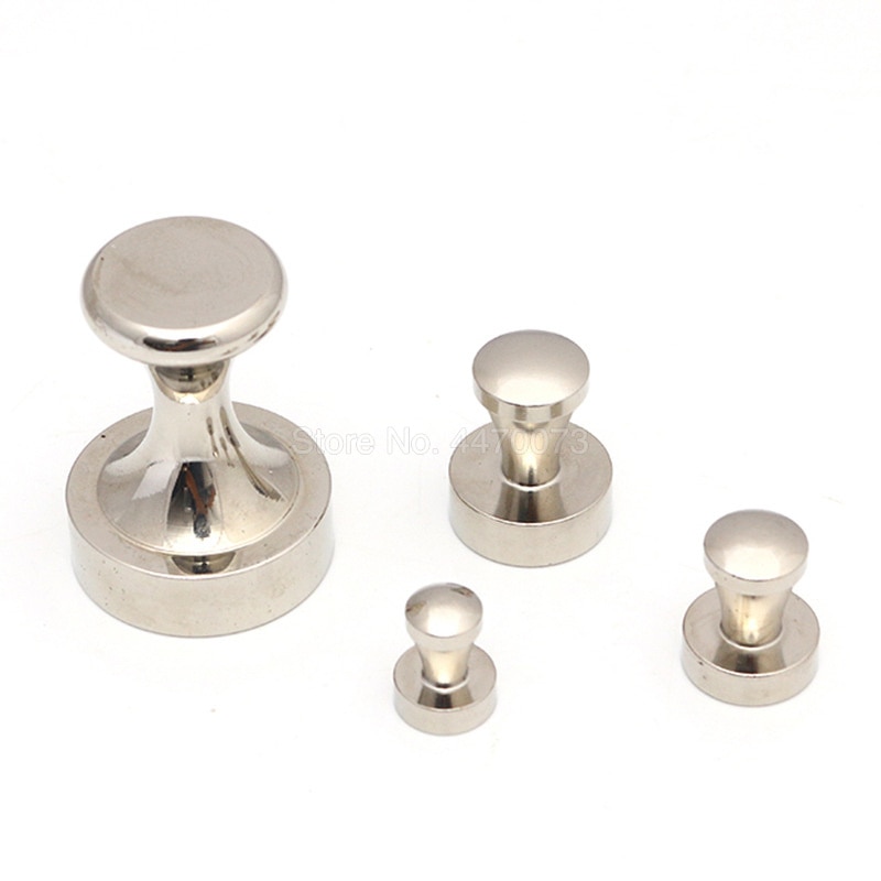 1Pcs Neodymium Whiteboard Magnet Push Pin Strong Magnetic Office Chess Shape Thumbtack Fridge Magnets Pins Blackboard Metal Memo