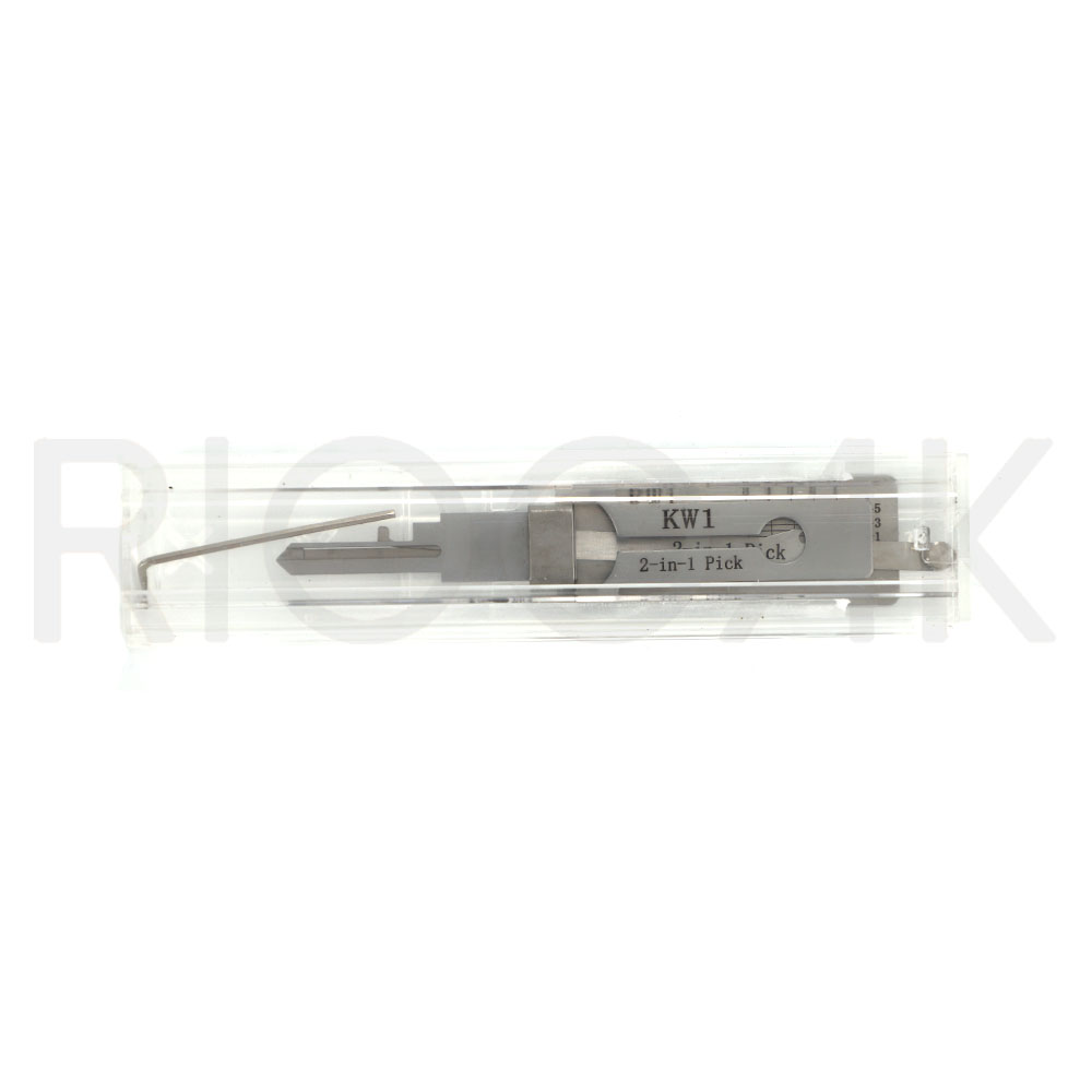 Lishi 2 in 1 Tool SS001 SS002 SS002R pro R52 KW1 KW5 SC1 SC4 SC20 M1/MS2 AM5 TE2 Locksmith Tools for Home Door Civil Locks: Ivory