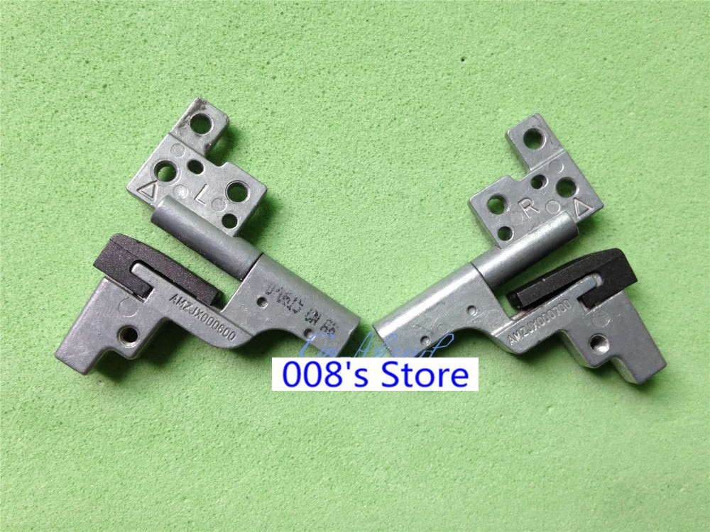 Bisagras LCD para portátil, soporte para DELL Latitude D620 D630 D631 JD104 YT450 TU507 PP18L 14,1 "izquierda y derecha, 1 par para Panel de pantalla