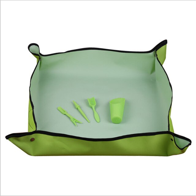 Tuinieren Vlezige Tool Set Scheppen Aarde Emmer Emmer Schop Zaailingen Zaailingen Bestrating Lepel Drie Sets Emmer Scheppen: Green 5 piece set