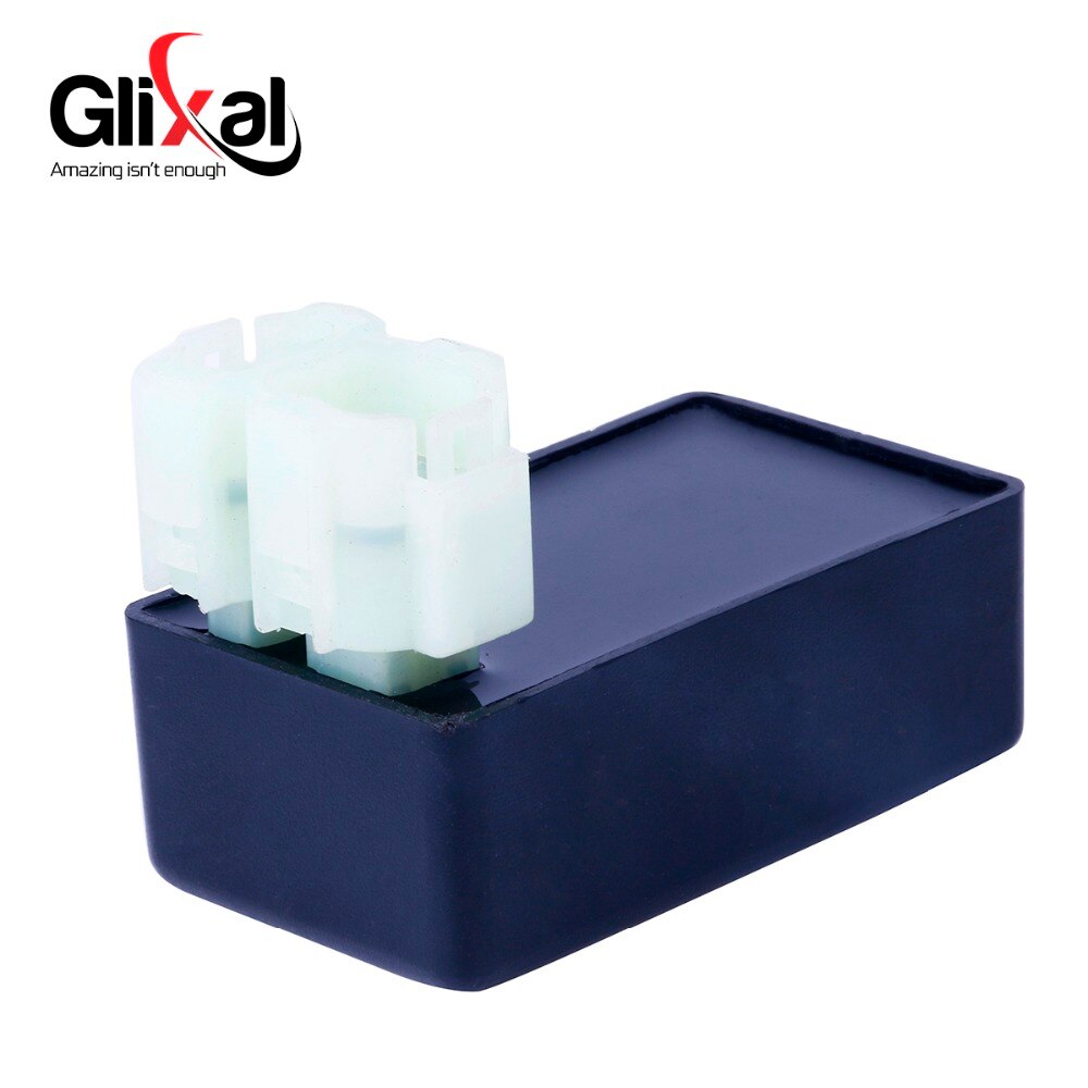 Glixal GY6 6 Pin CDI BOX Unit 50cc 60cc 80cc 100cc 125cc 150cc 180cc 200cc for 139QMB 152QMI 157QMJ Scooter ATV Moped Go Kart