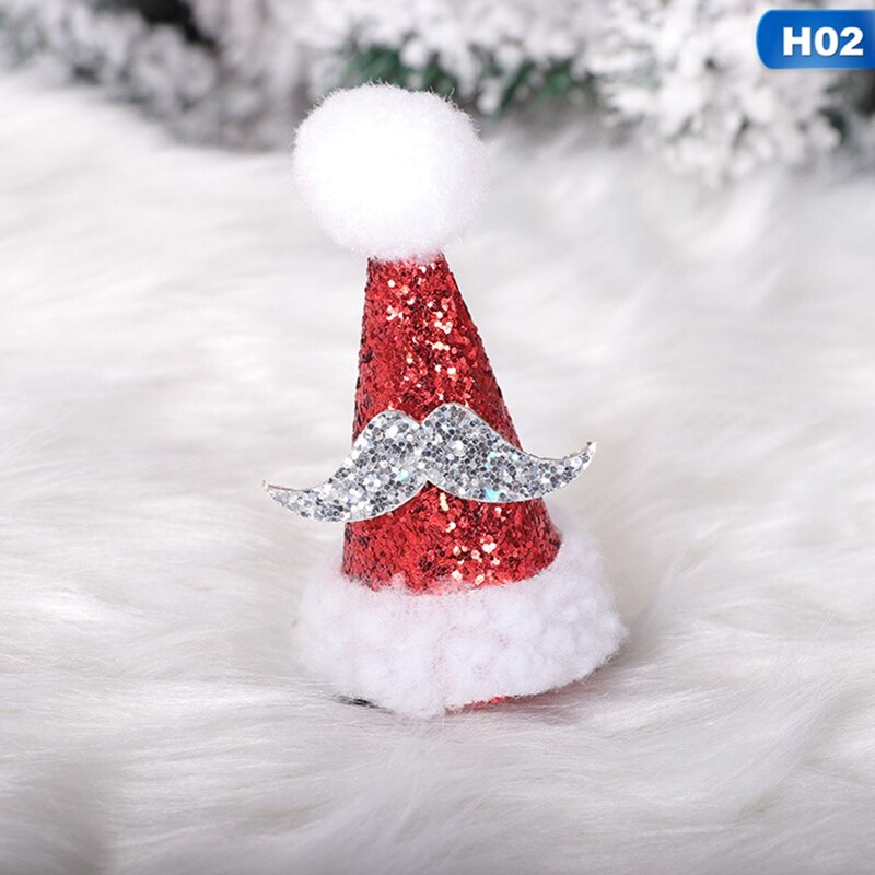 Kerst Leuke Kerst Hoed Haarspeld Volwassen Kinderen Haarspeld Dames Levert Kerstmuts Sneeuwvlok Boog Haar Accessoires: 2