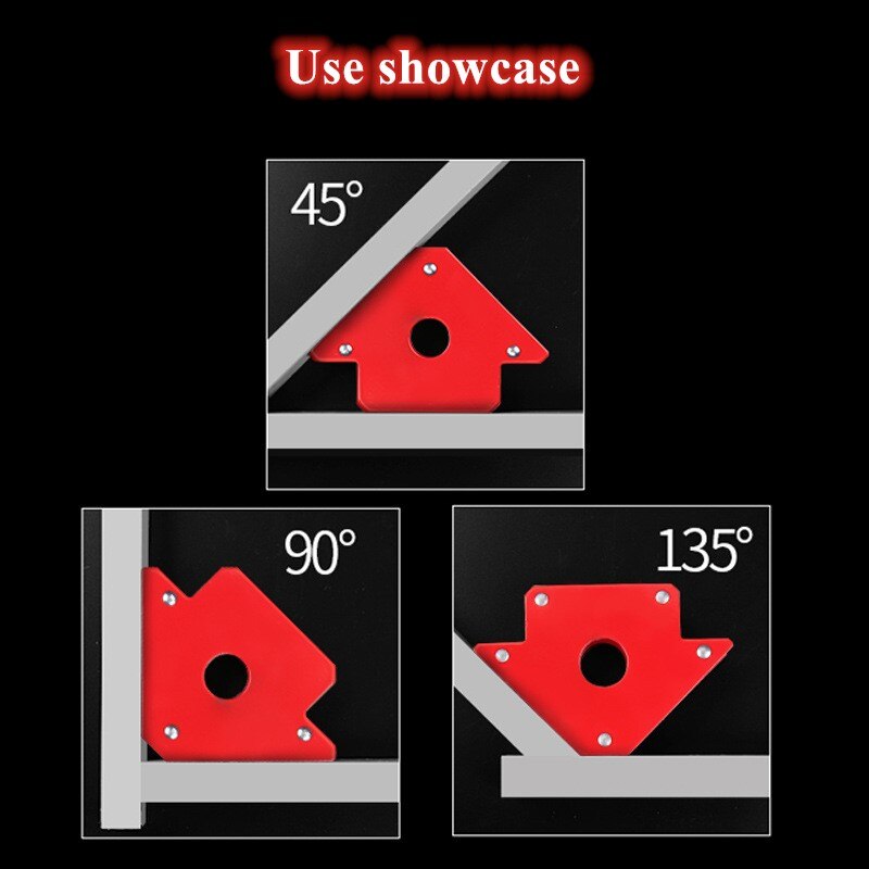 Multi-angle Magnet Welding Holder Arrow Magnetic Clamp for Welding Magnet Rivet Process Tools 25/50/75LBS
