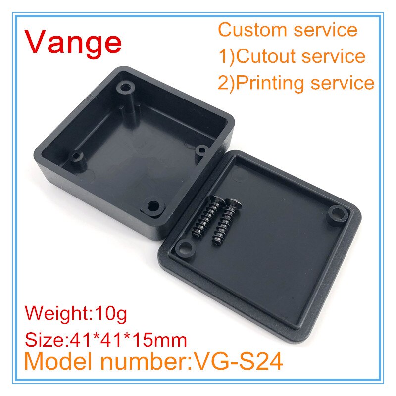 2pcs/lot small PCB housing ABS plastic extrusion plastic case enclosure
