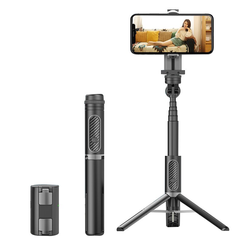 Phone Stabilizer Selfie Stick Video Shooting Vlog Anti-shake Stable Tripod Live Broadcast Device Camera Motion Handheld PTZ
