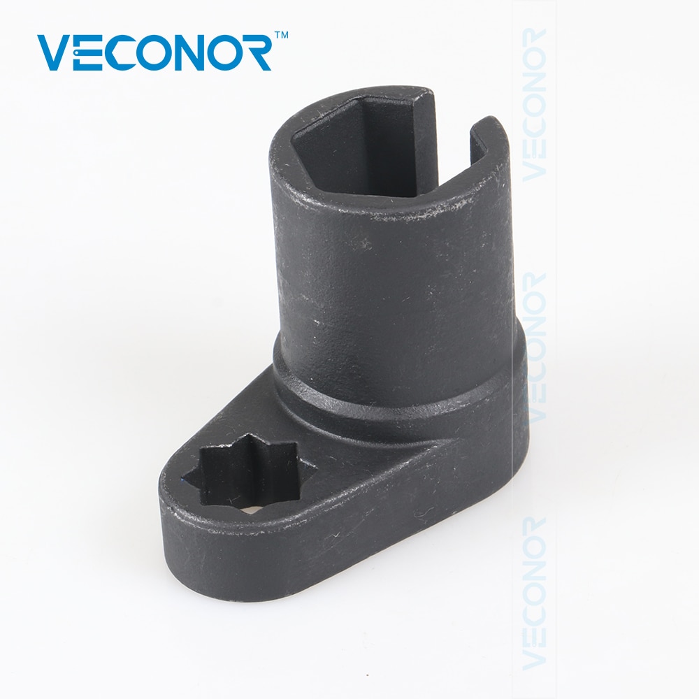 Veconor 22mm 1/2 &quot;Universele Zuurstofsensor Dopsleutel Offset Removal Flare Nut Socket Tool