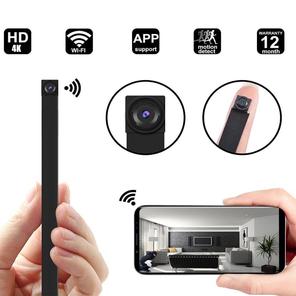 QZT petite Mini caméra IP Wifi 4K Full HD 1080P Micro caméra intelligente maison moniteur Mini caméscope vidéo Secret Micro IP caméra directe