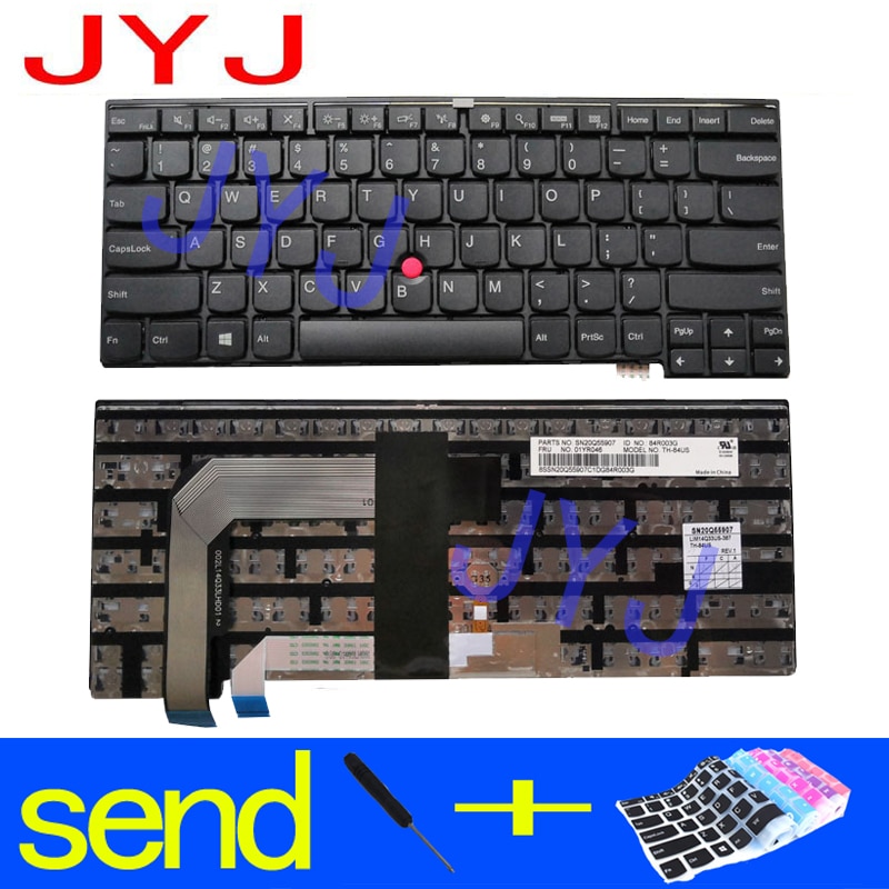 Kannettavan tietokoneen näppäimistö ibm thinkpad  t460s t460p s2 t470s t470p t470 -näppäimistölle
