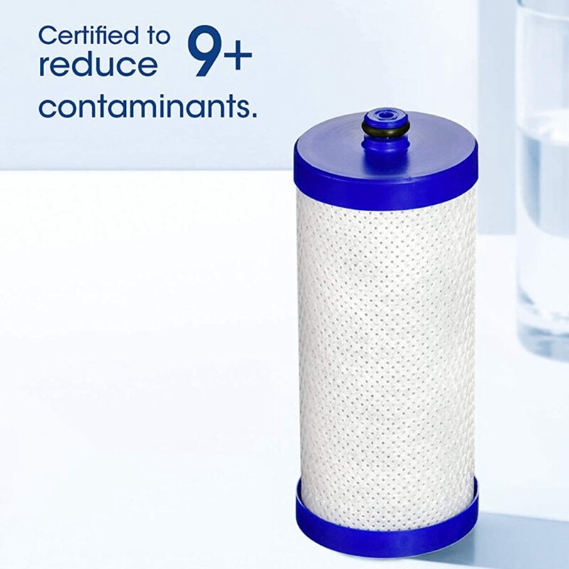 2Pcs Filters WF1CB Refrigerator Water Filter Replacement for WF1CB, WFCB, RG100, NGRG2000, WF284, 9910, 469906, 469910