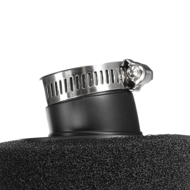 Negro de espuma de esponja filtro de aire para 200 de 250 300Cc moto 48mm y de la motocicleta Protector contra calor de tubo de escape Protector de la cubierta