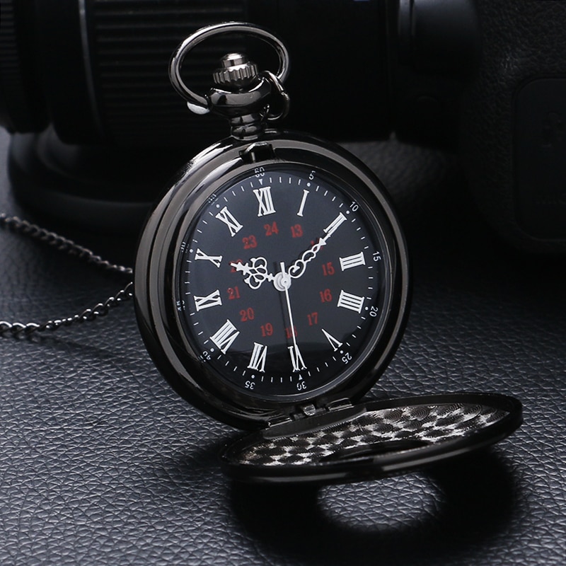 Klassieke Zakhorloge Vintage Ketting Hanger Met Ketting Plechtige Stijl Quartz Reloj De Bolsillo Roestvrij Staal Horloges Mannen