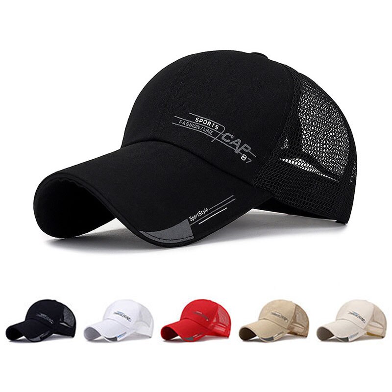 Sport Baseball Cap Lente En Zomer Leisure Hoofd Slijtage Hoofddeksel Visor Baseball Cap Effen Kleur Hoed Verstelbare Mannen Vrouwen Caps