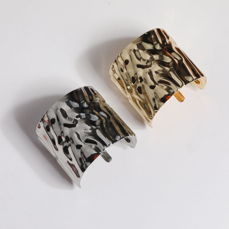 Ganci per capelli in stile giapponese ganci per coda di cavallo spazzolati in stile metallo perni per fascia accessori per fibbia per capelli ad contralto lusso in argento dorato