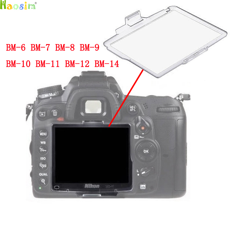 For BM-6 / BM-7 / BM-8 / BM-9 / BM-10 / BM-11 / BM-12 / BM-14 Hard Plastic Film LCD Monitor Screen Cover Protector