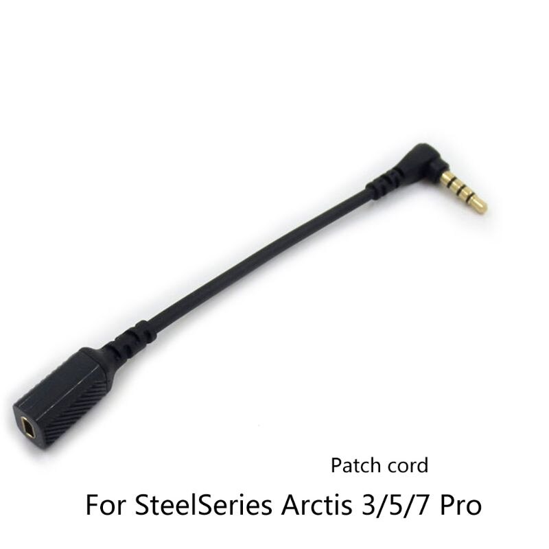 Replacement Sound Card Audio- Cables for steel-Series Arctis 3/5/7 Pro Headphone